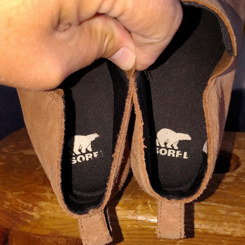 Sorel Tan and Brown Ankle Booties - Picture 16 of 16